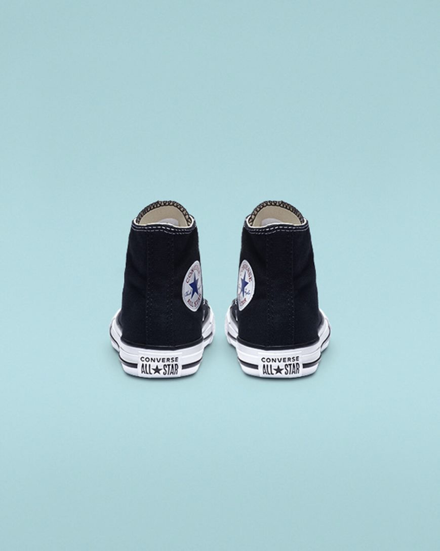 Boys' Converse Chuck Taylor All Star Classic High Top Shoes Black | AU 8EC16U